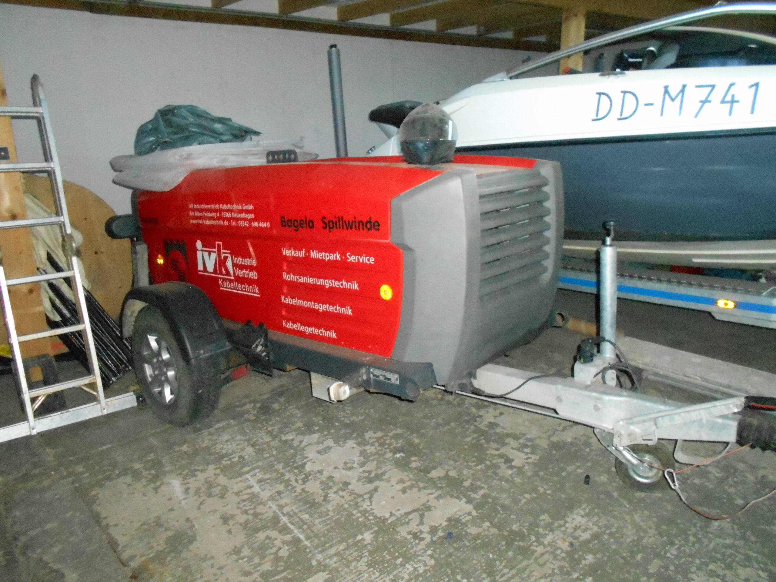 VERKAUFT – Bagela Spillwinde KW3000, Bj 2016, 315 h – VERKAUFT