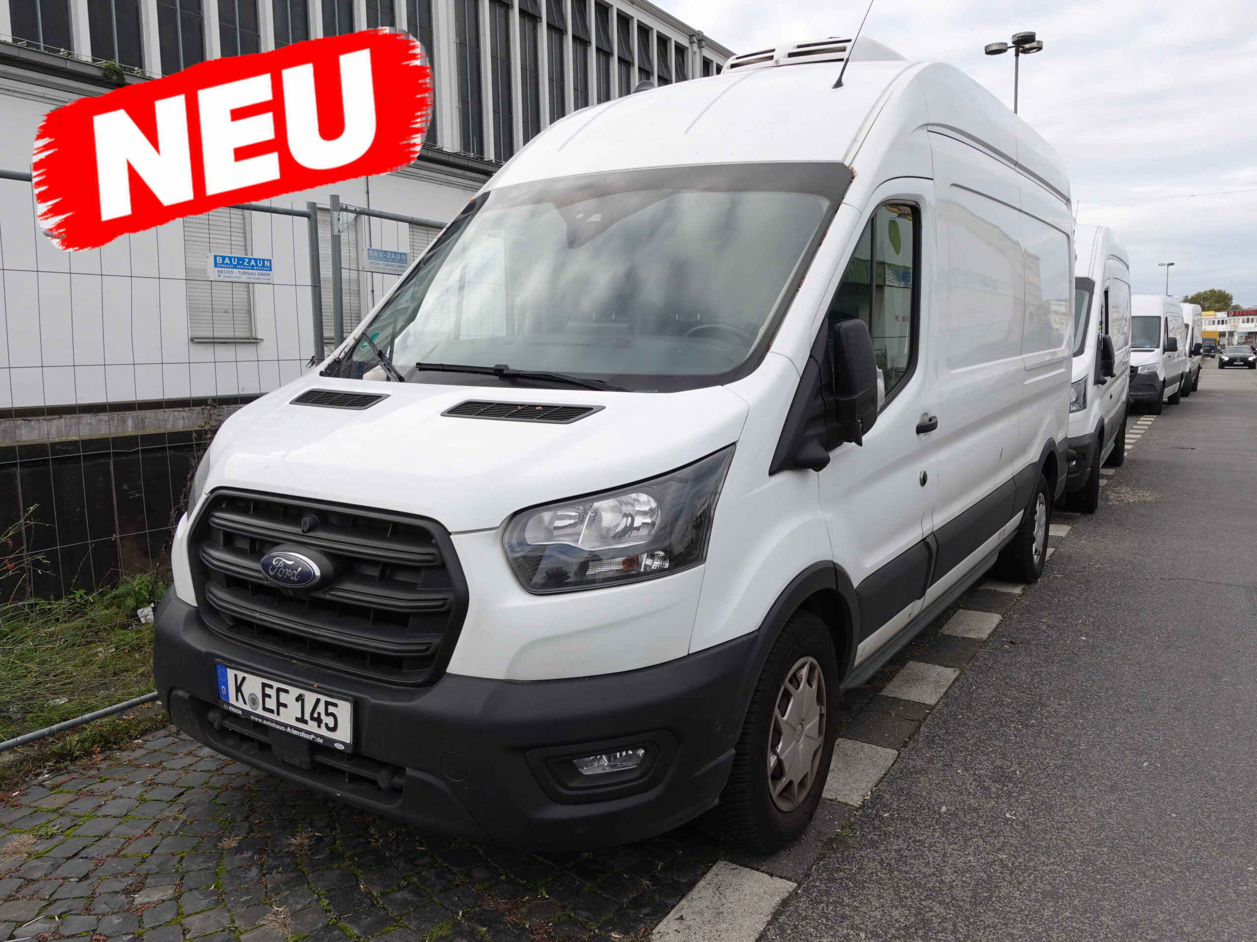 #EF 145: Kühltransporter Ford Transit, EZ 06.2023, 180 Tkm